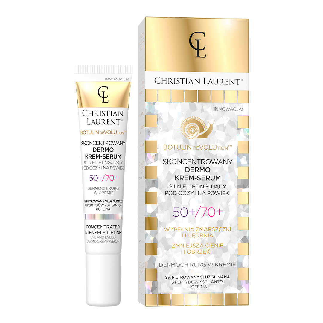 Christian Laurent Botulin Revolution skoncentrowany dermo krem-serum silnie liftingujący pod oczy i na powieki 50+/70+, 20 ml