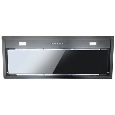 Okap FALMEC Burano 70 Czarny 480m3/h 65dB klasa C Timer