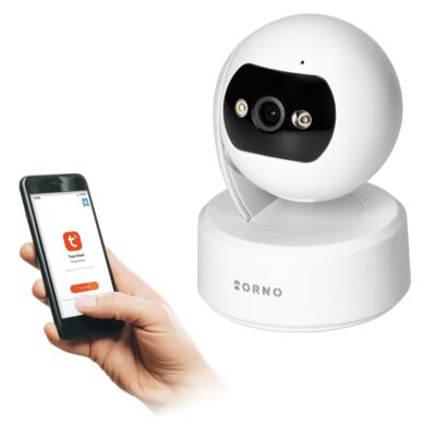 Kamera wewnętrzna obrotowa ORNO OR-MT-BT-1813 Biały