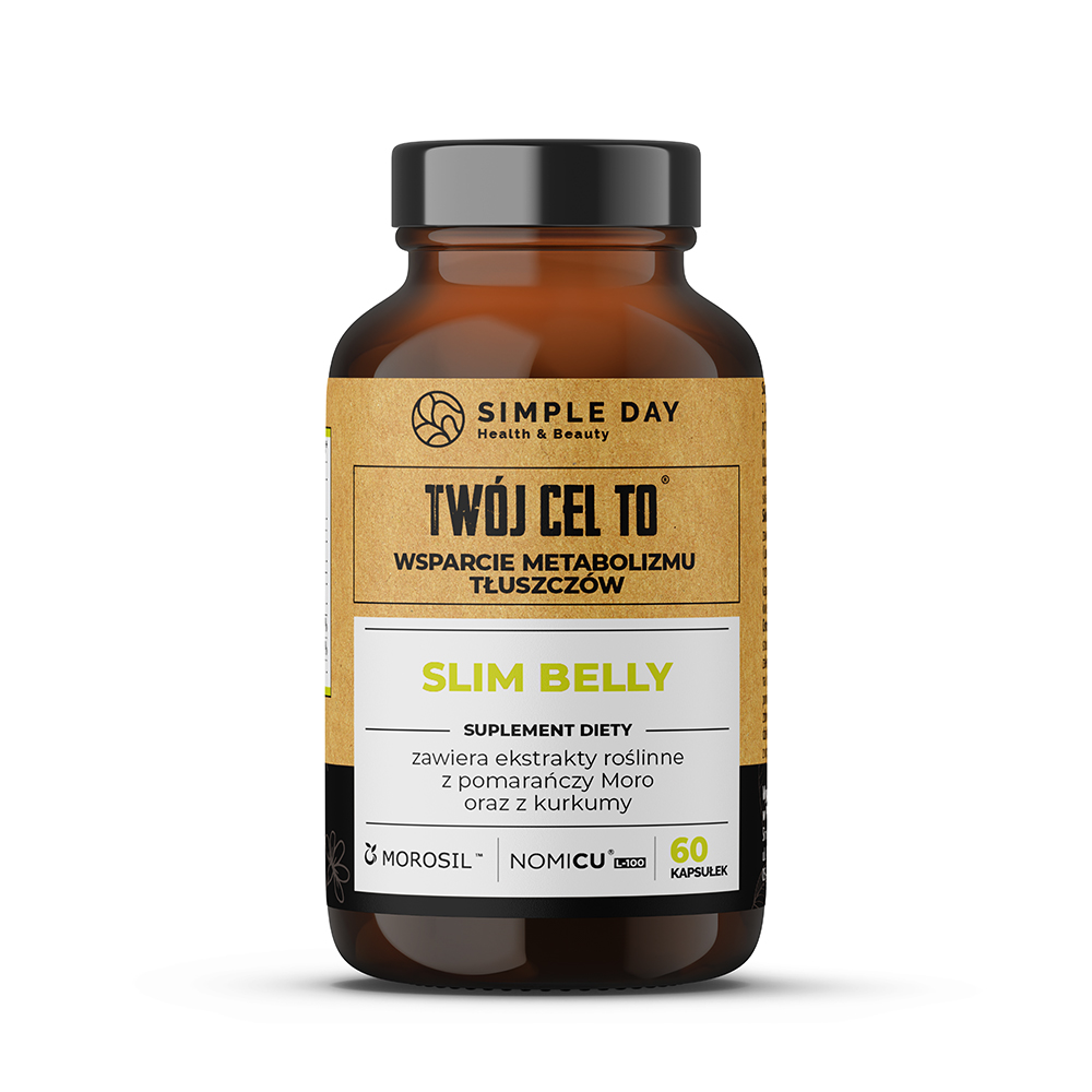 Twój Cel To Slim Belly suplement diety Slim Belly, 60 kaps./1 opak.