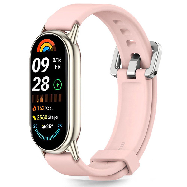 Pasek Tech-Protect IconBand Pro do Xiaomi Smart Band 8 / 9 / 10 / NFC Baby Pink