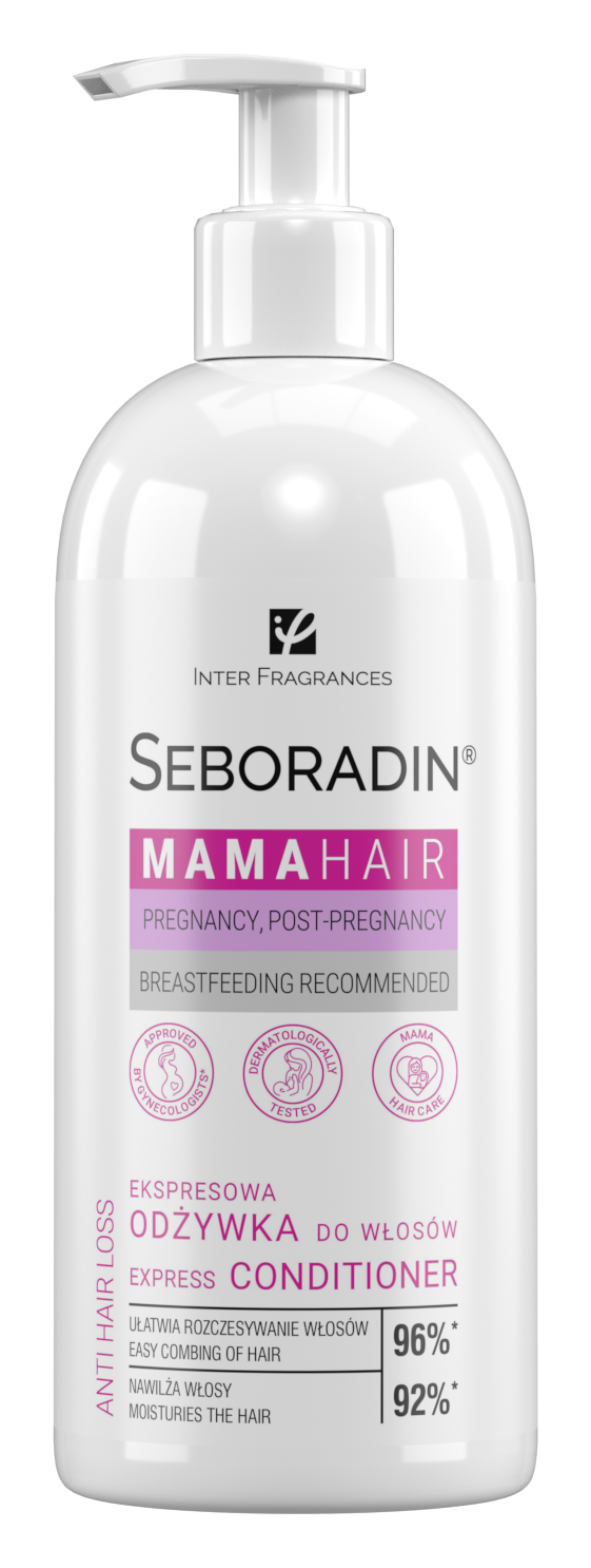 Seboradin Mama Hair ekspresowa odżywka wzmacniająca do włosów, 400 ml