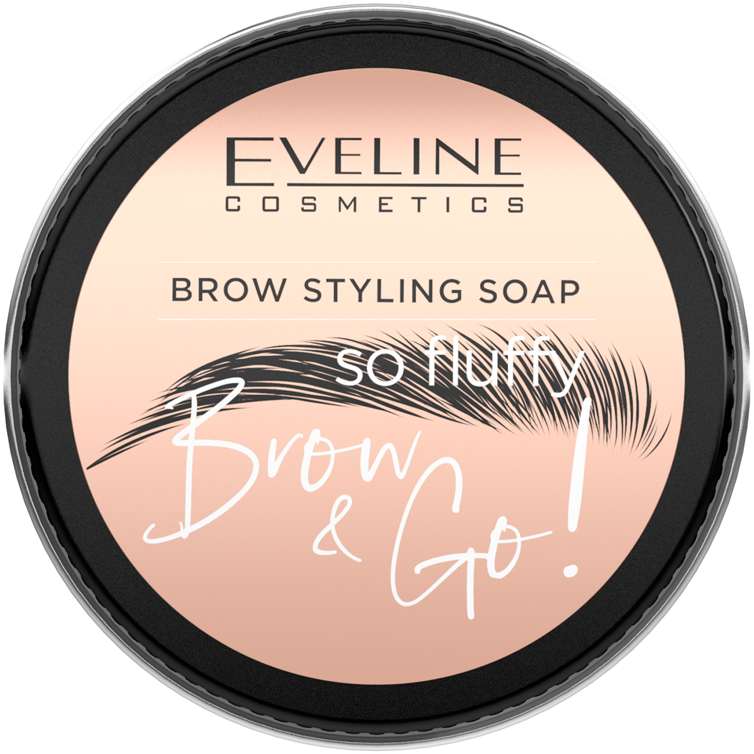 Eveline Cosmetics Brow&Go So Fluffy mydło do stylizacji brwi, 25 g