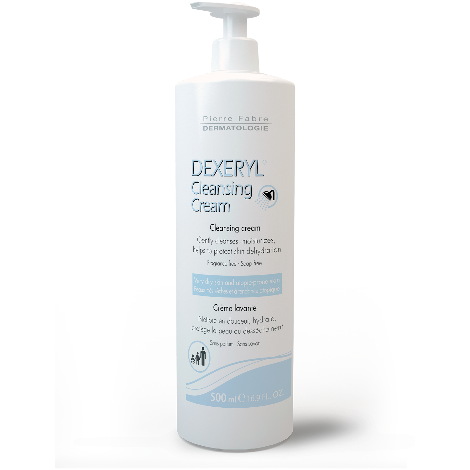 Dexeryl Shower oczyszczający krem, 500 ml