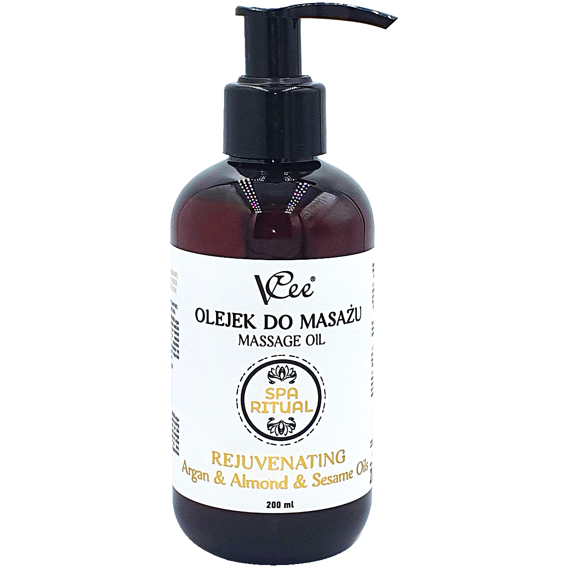 Vcee Rejuvenating olejek do masażu ciała, 200 ml