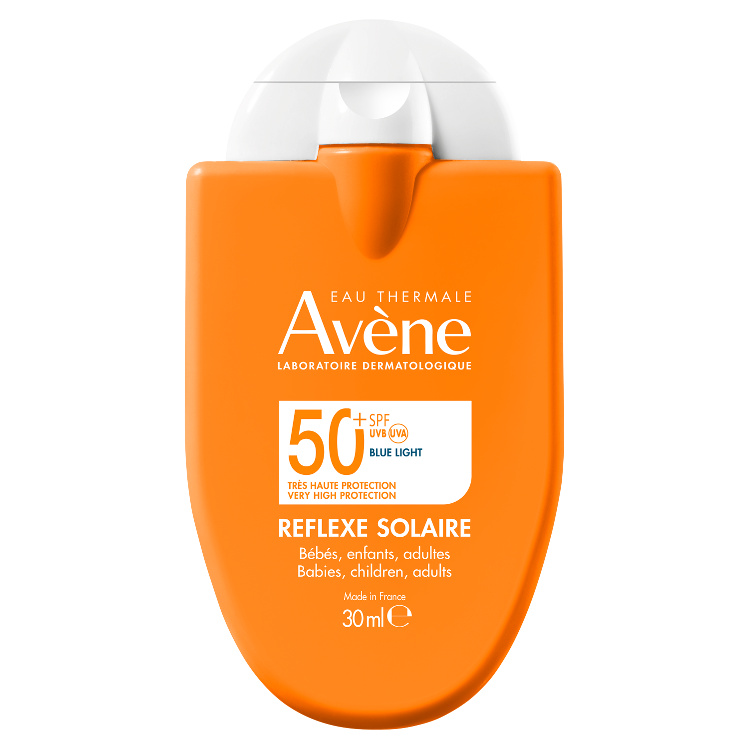 Avène wodoodporny refleks słoneczny SPF50+ do twarzy i ciała, 30 ml
