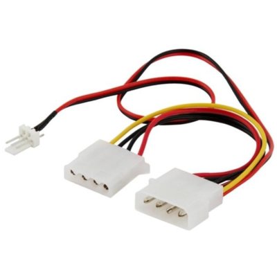 Kabel 2x IDE Molex- Molex SAVIO 0.18 m