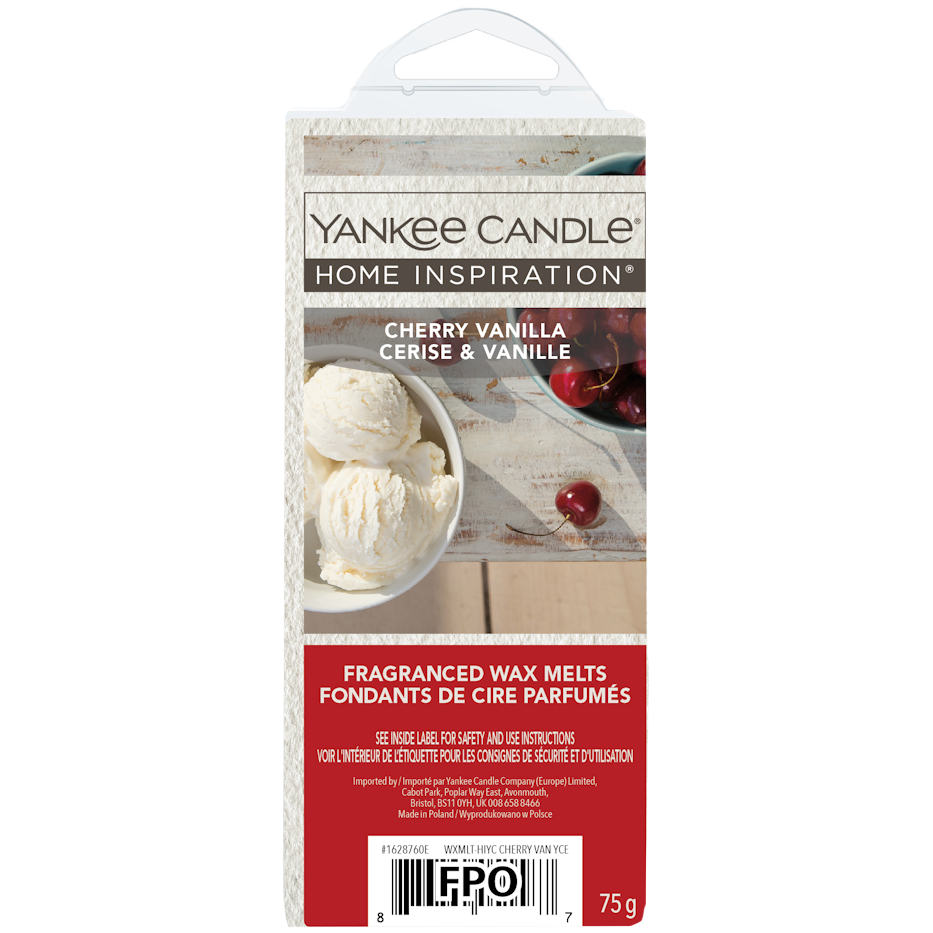 Yankee Candle Home Inspiration Cherry Vanilla wosk zapachowy, 75 g