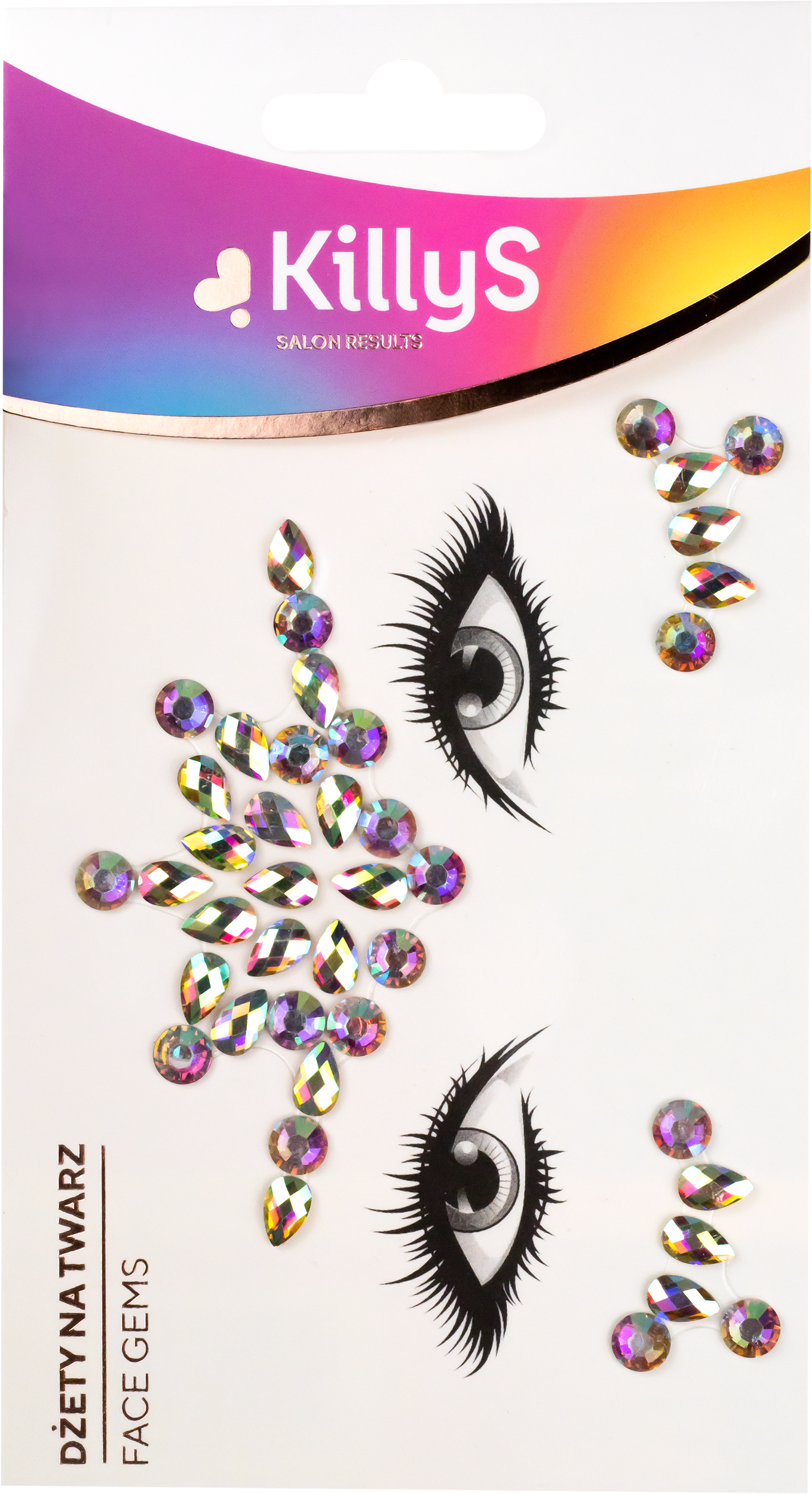 KillyS dżety na twarz, 1 opak.