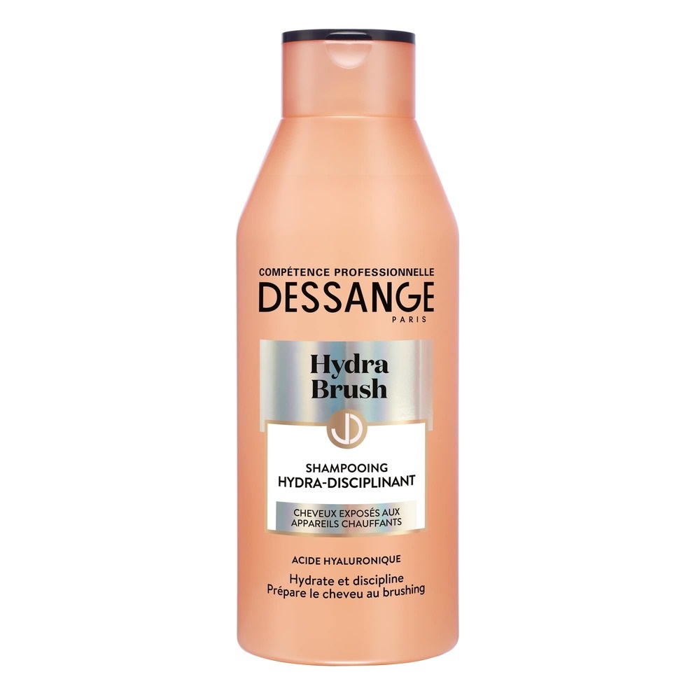 Dessange Professional Hair Luxury Hydra Brush nawilżający szampon dyscyplinujący do stylizacji włosów na gorąco, 250 ml