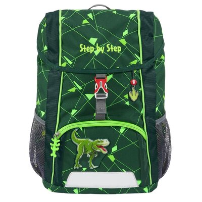 Plecak STEP BY STEP Junior Kid Dino Night Zielony