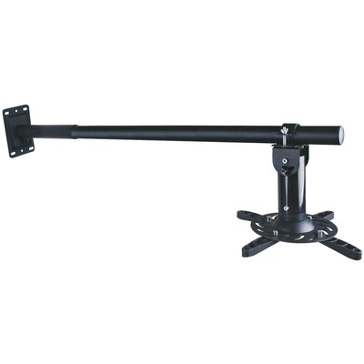 Uchwyt ścienny ART P-106B Maksymalne obciążenie 15 kg Czarny