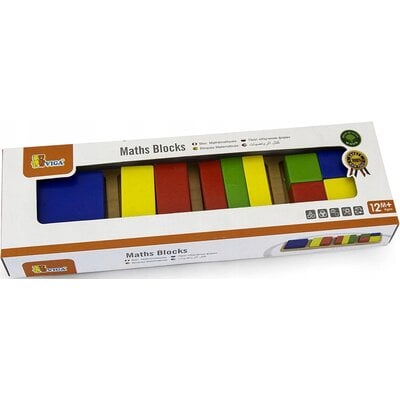 Klocki magnetyczne VIGA Ułamki 58647