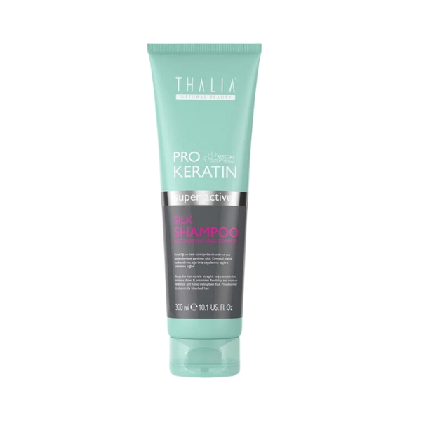 Thalia Pro Keratin keratynowy szampon do włosów Jedwab, 300 ml