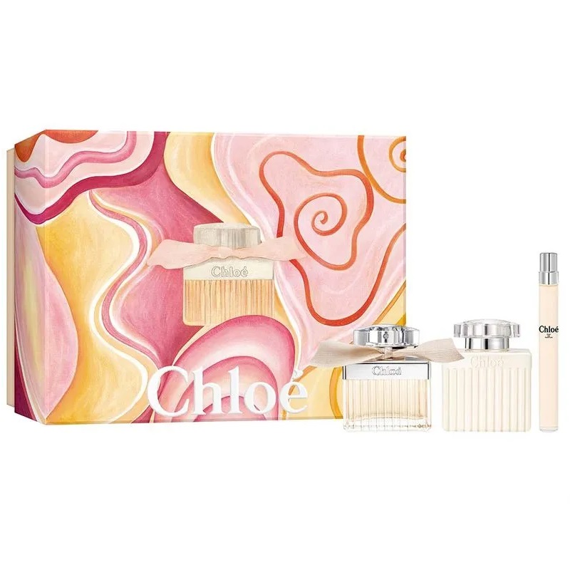 Chloé Chloe Eau de Parfum zestaw: woda perfumowana damska, 75 ml + balsam do ciała, 100 ml + woda perfumowana damska, 10 ml
