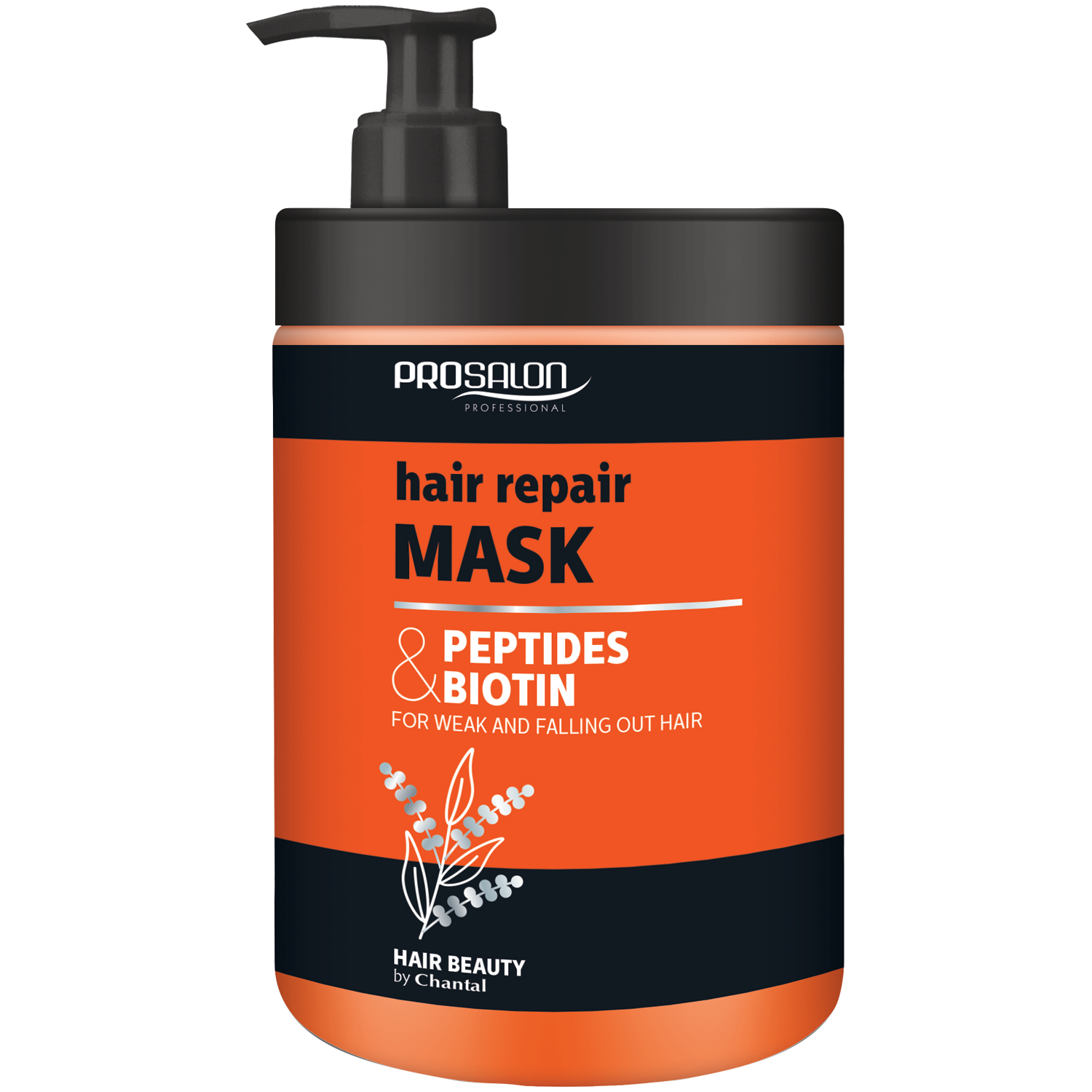 Prosalon Peptides&Biotin maska z peptydami i biotyną do włosów, 1000 ml