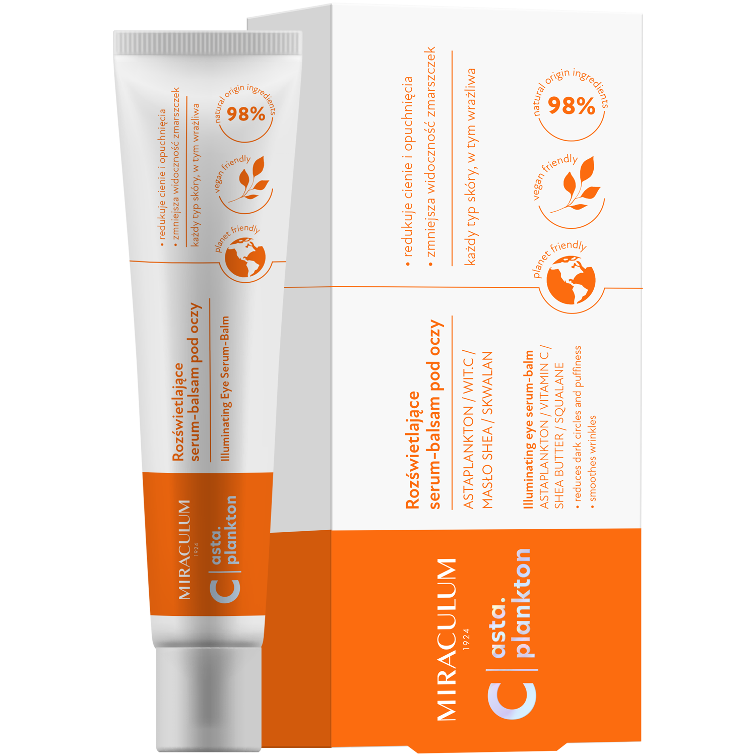 Miraculum Asta. Plankton serum pod oczy, 20 ml