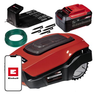 Robot koszący EINHELL Freelexo 1200 LCD BT 4326368 Sterowanie Bluetooth