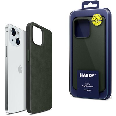 Etui 3MK Hardy MagFabric Case do Apple iPhone 15 Plus Zielony