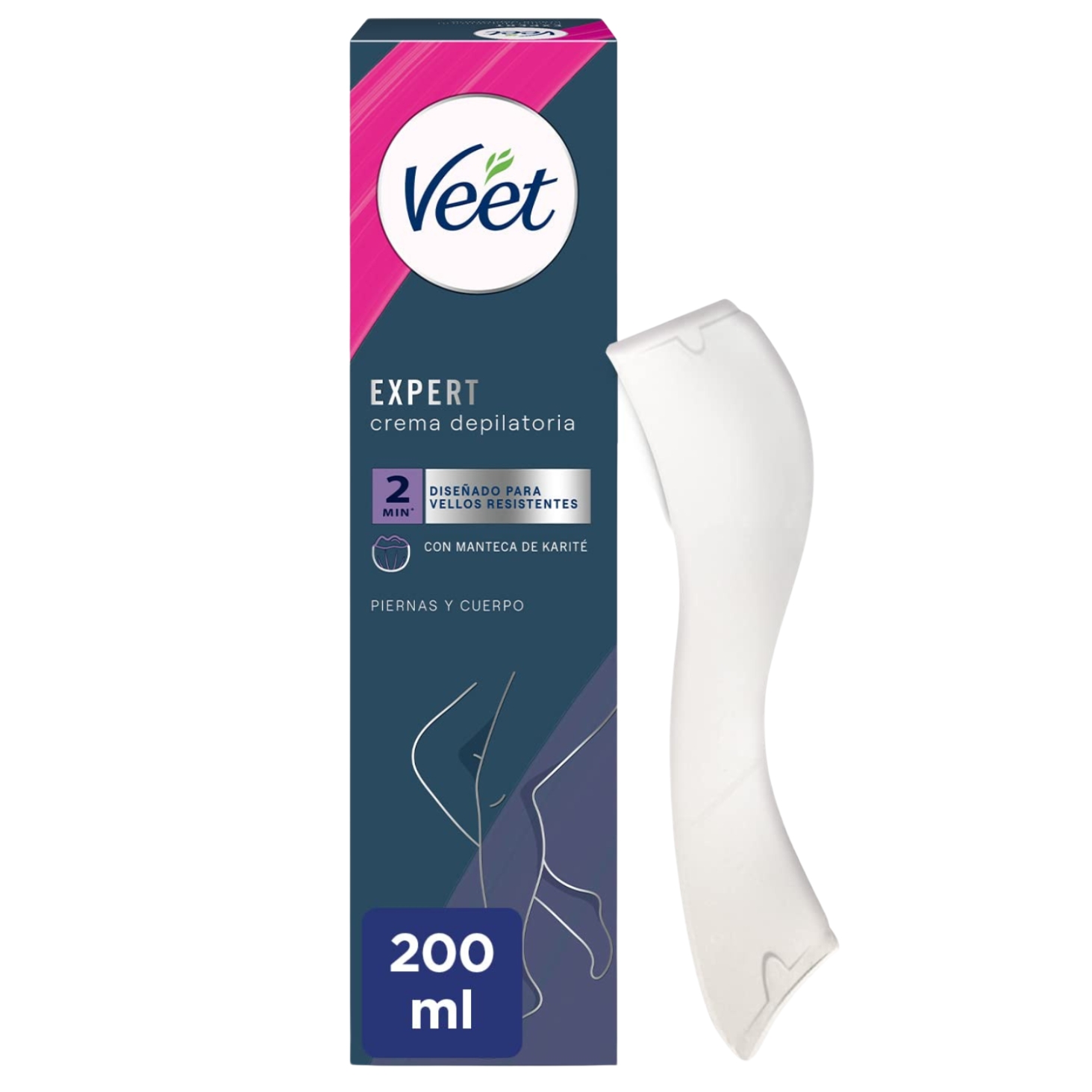 Veet Expert krem do depilacji nóg i ciała dla kobiet, 200 ml