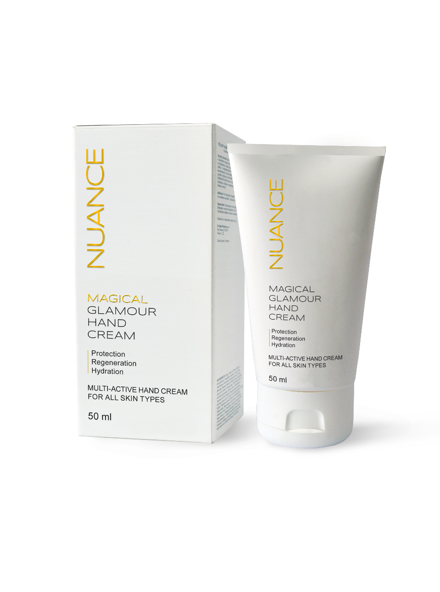 Nuance Magical Glamour Hand Cream, multiaktywny krem do rąk, 50 ml