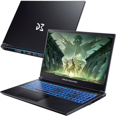Laptop DREAMMACHINES RG4060-16PL36 16" 144Hz i7-14700HX 32GB RAM 1TB SSD GeForce RTX4060 DLSS 3