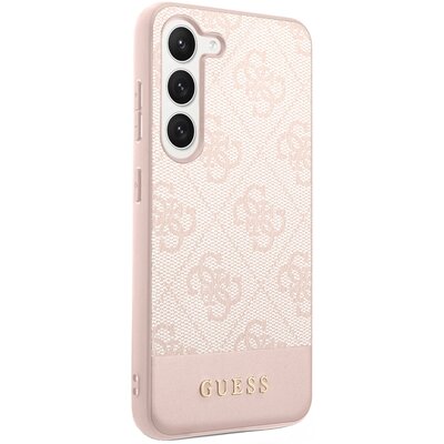 Etui GUESS 4G Stripe Collection do Samsung Galaxy S23 Różowy