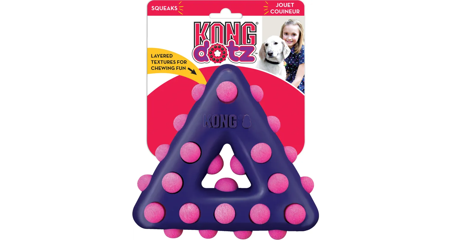KONG® Zabawka dla psa Dotz Triangle