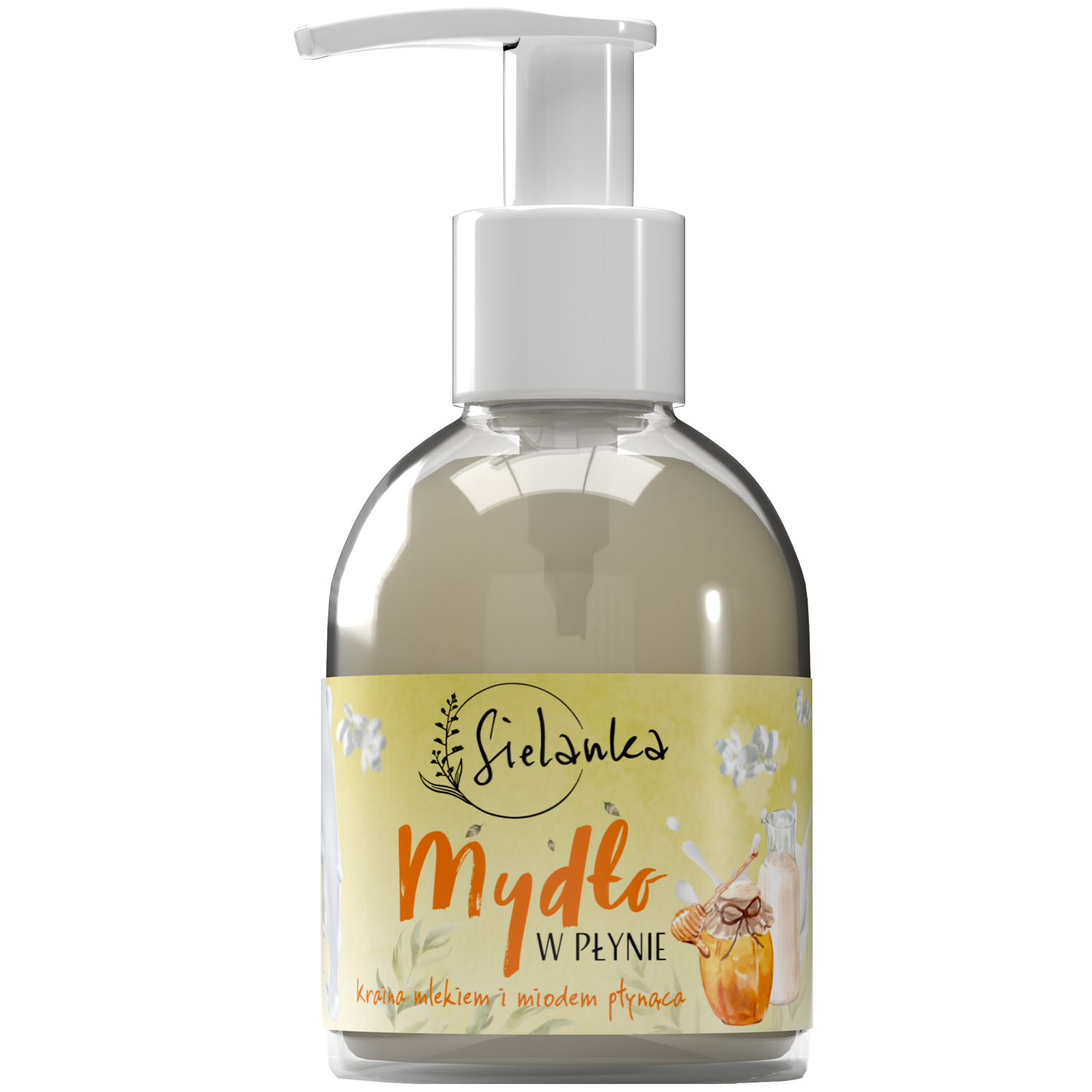 Sielanka Kraina Mlekiem i Miodem Płynąca mydło w płynie, 250 ml