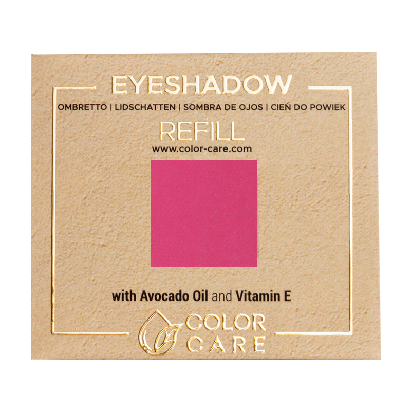 Color Care Matte - Pink Red Burgundy matowy cień do powiek wegański - 053 Amaranth, 2 g