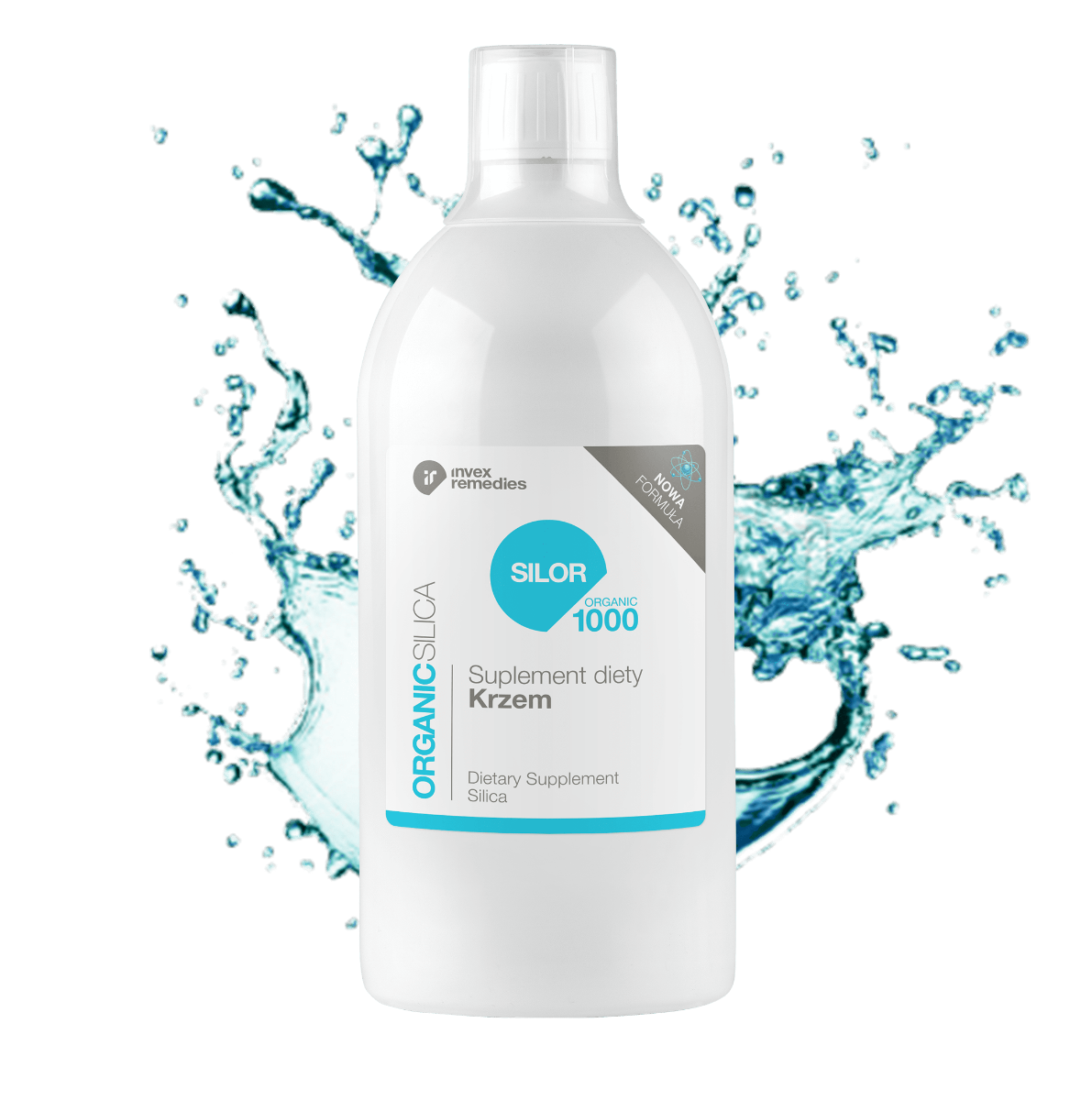 Invex Remedies Silor suplement diety krzem organiczny, 1000 ml