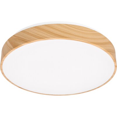 Plafon CANDELLUX Figaro 14-33956 Biało-brązowy