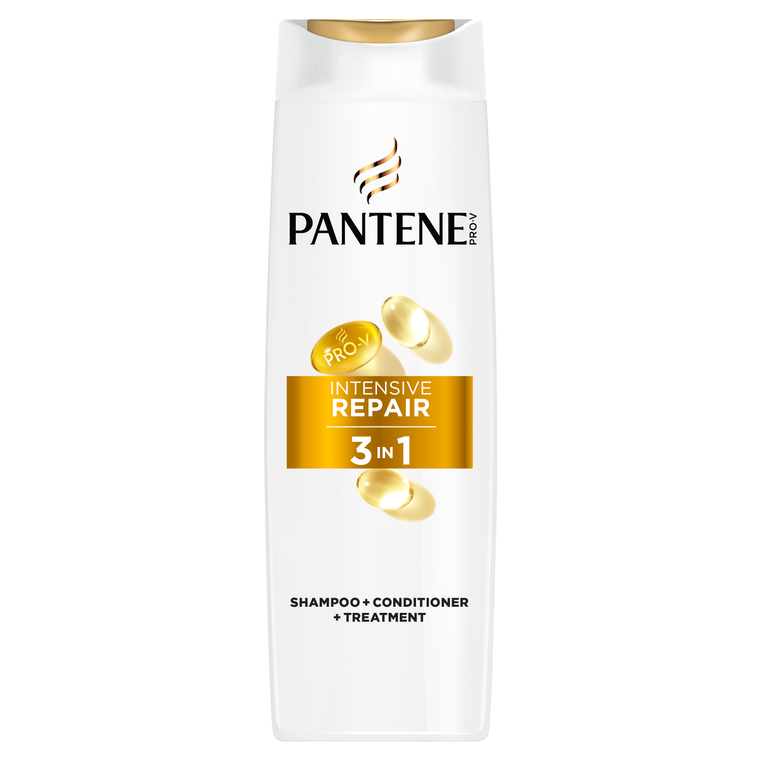 Pantene Pro-V Intensive Repair 3w1 szampon do włosów suchych i zniszczonych, 325 ml