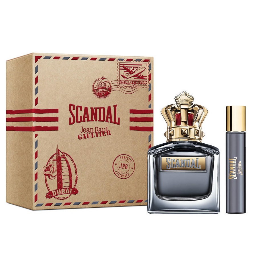 Jean Paul Gaultier Scandal Pour Homme zestaw: woda toaletowa męska, 100 ml + woda toaletowa męska, 20 ml