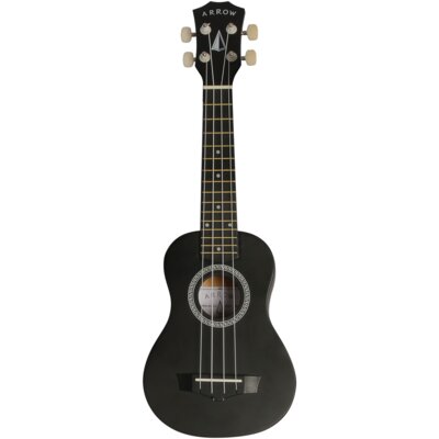 Ukulele ARROW PB10BK Soprano Czarny