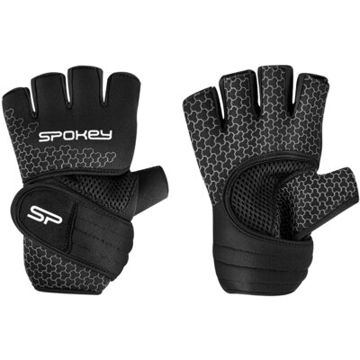 Rękawice fitness SPOKEY Lava (rozmiar XL) Czarny