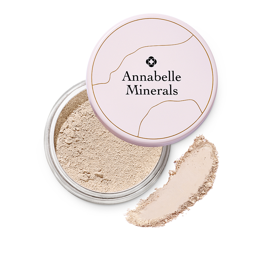 Annabelle Minerals kryjący podkład mineralny do twarzy sunny fairest, 4 g