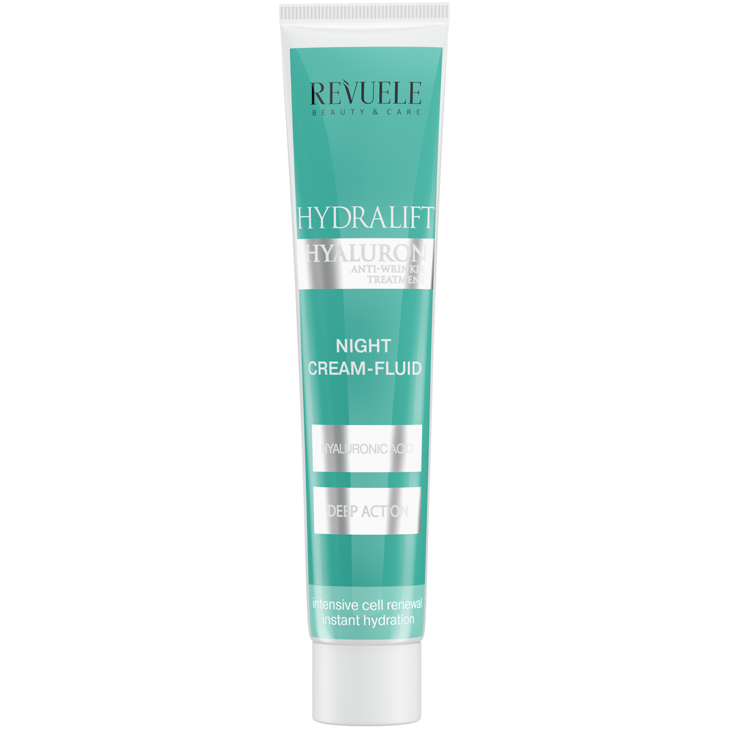 Revuele Hydralift Hyaluron krem-fluid do twarzy na noc, 50 ml