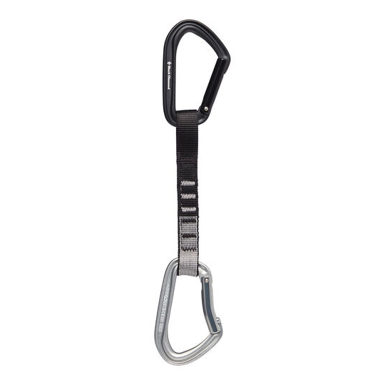 Ekspres wspinaczkowy Black Diamond HOTFORGE QUICKDRAW 16 cm light gray - ONESIZE