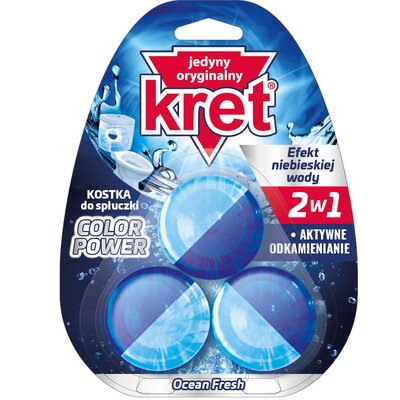 Kostka do WC KRET Ocean Fresh 3x50g