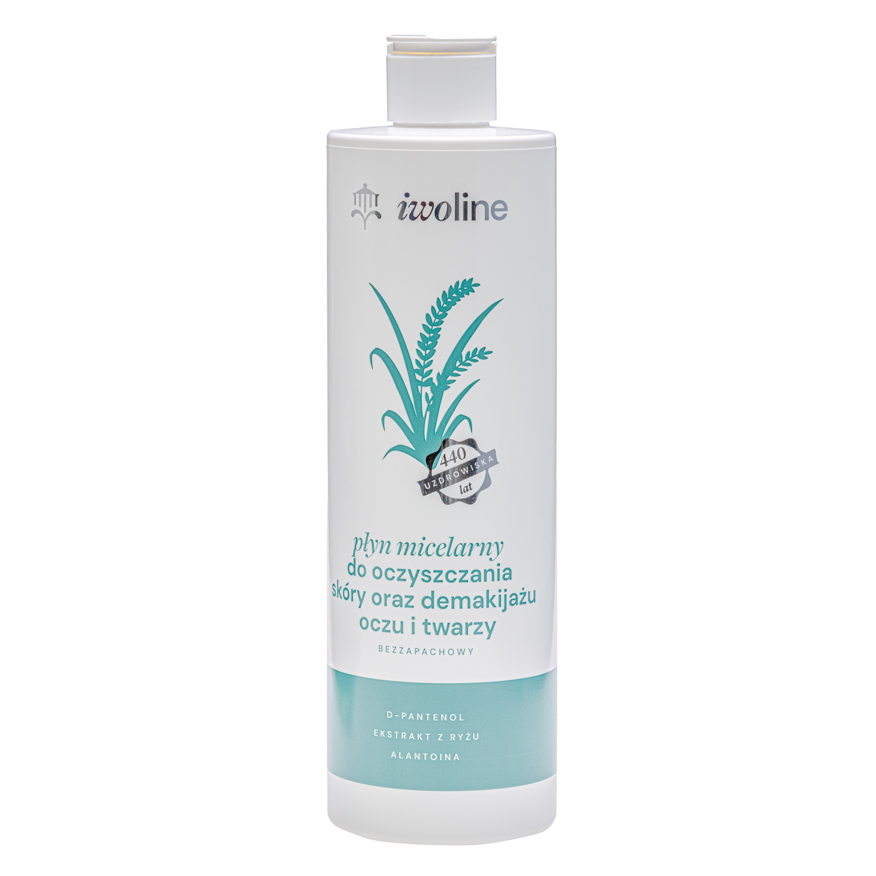 Iwoline płyn micelarny do oczyszczania i demakijażu oczu i twarzy, 400 ml