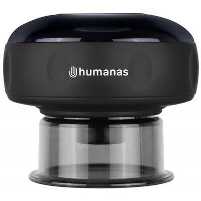 Masażer ręczny antycellulitowy HUMANAS BB01 Plus, Bańka masująca Czarny