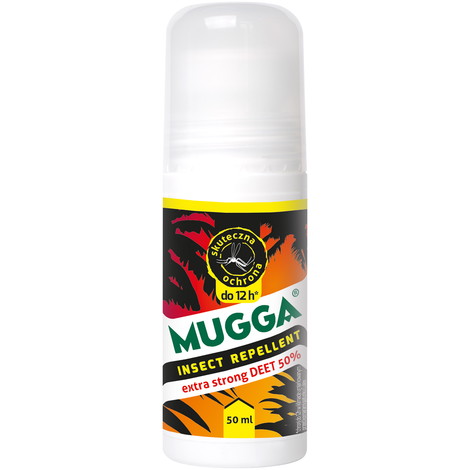 Mugga Deet 50% preparat w kulce przeciw insektom, 50 ml
