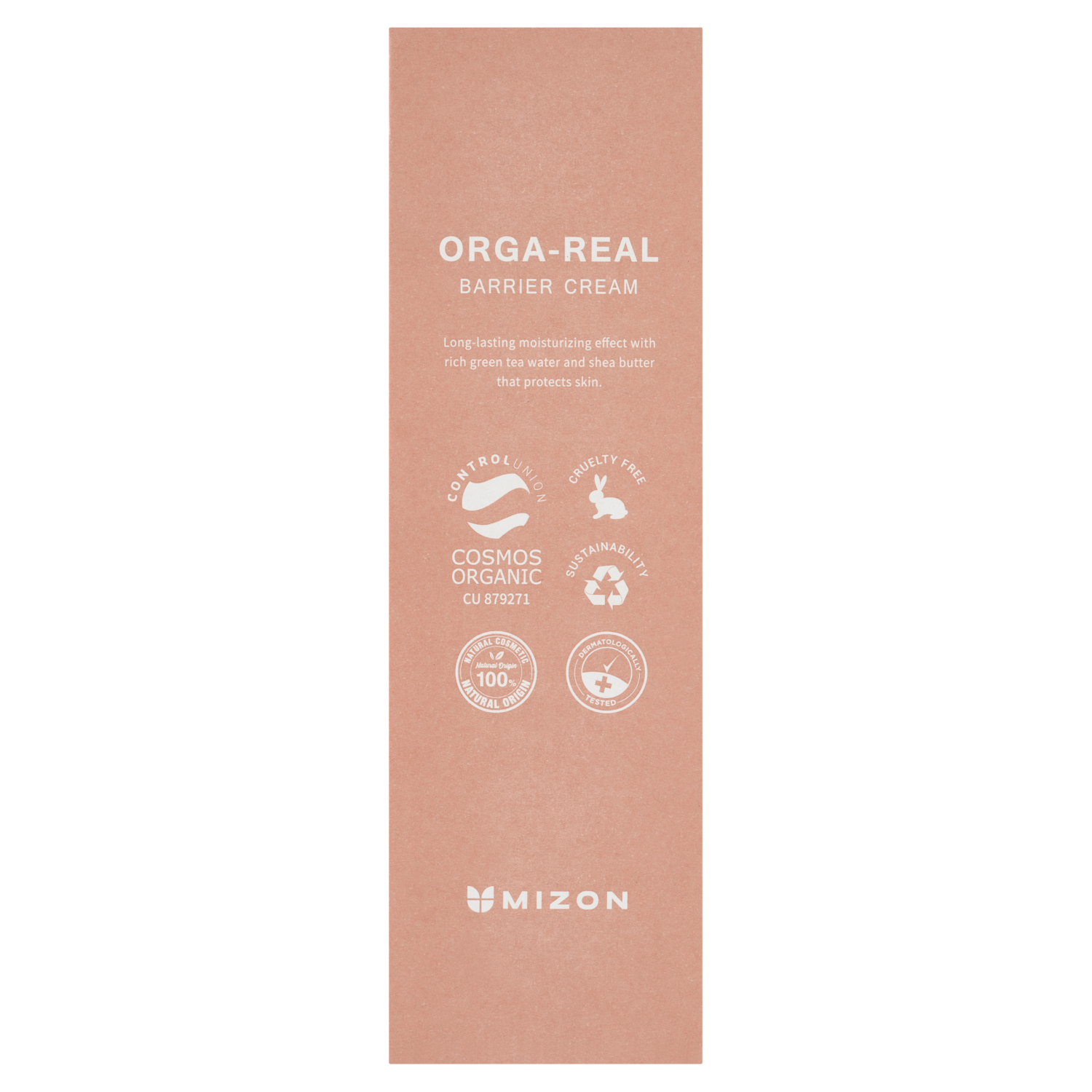 Mizon Orga-Real delikatny krem do twarzy dla skóry wrażliwej, 100 ml