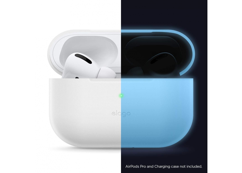 Elago SILICONE CASE - etui do słuchawek AirPods Pro Świecące w ciemnościach