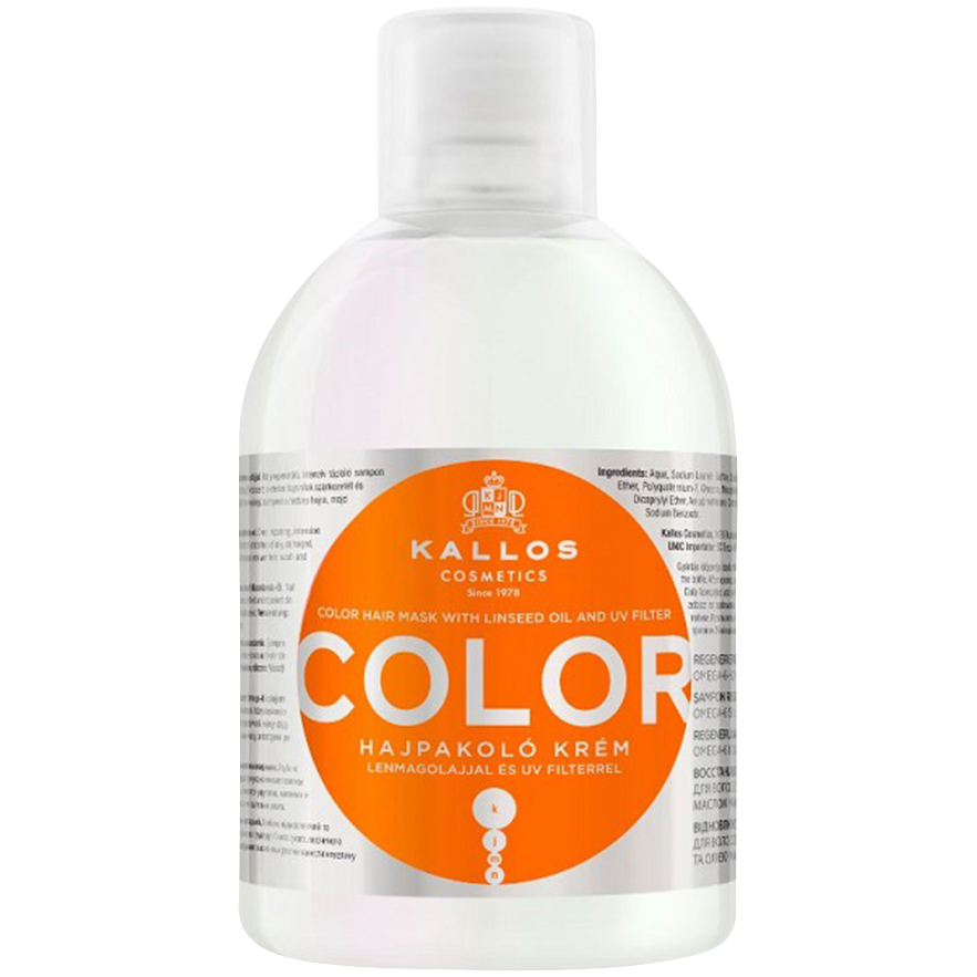 Kallos Color szampon do włosów farbowanych, 1000 ml