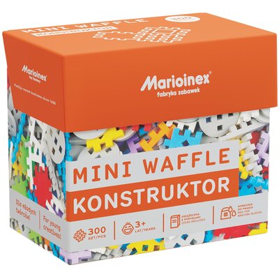 Klocki elastyczne MARIOINEX Mini Waffle Konstruktor 902271
