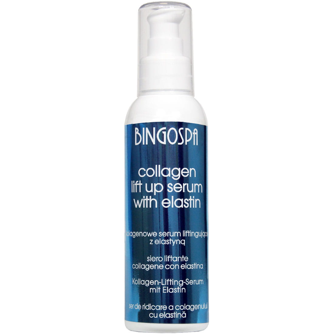 Bingospa kolagenowe serum liftingujące do twarzy z elastyną, 135 g