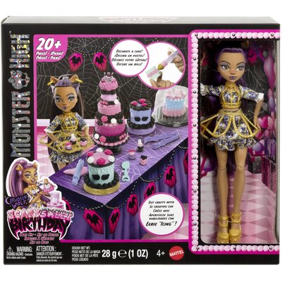 Lalka MONSTER HIGH Straszysłodkie urodziny Clawdeen Wolf JBG78