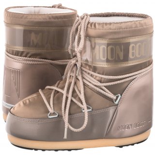 Śniegowce Moon Boot Classic Low Glance Platinum 14093500003